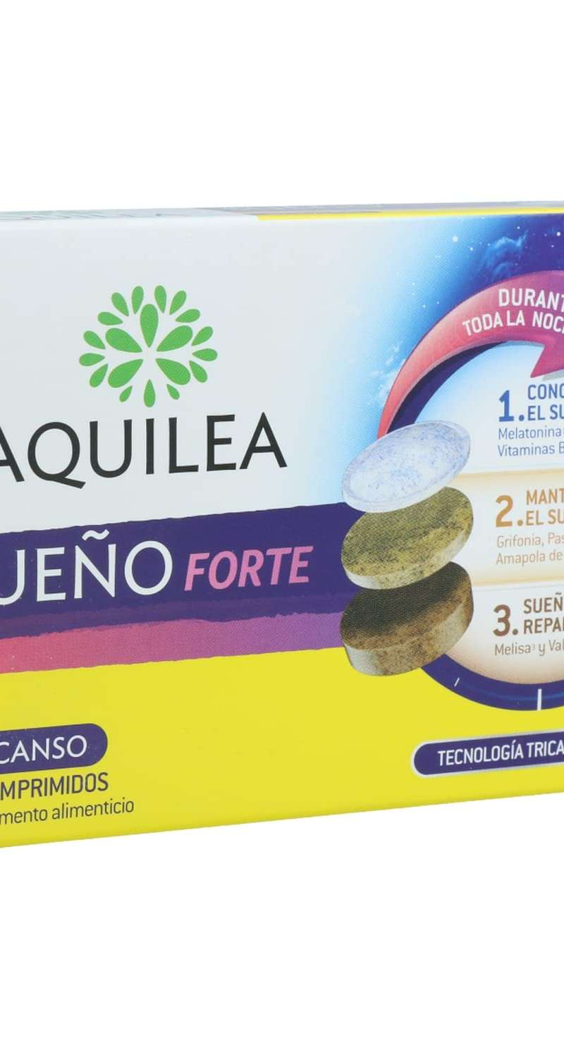 Análise ao Aquilea Sono Forte: composição (melatonina 1,95 mg e plantas), como tomar, precauções e onde comprar. Informação baseada no fabricante.